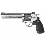 ASG модель револьвера Dan Wesson 6'' Металл, СО2, серебристый (17115)